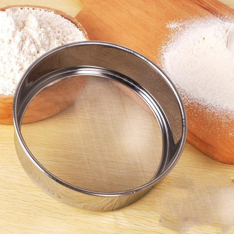Transform Your Baking with Our Stainless Steel Flour Filter Kitchen Utensils